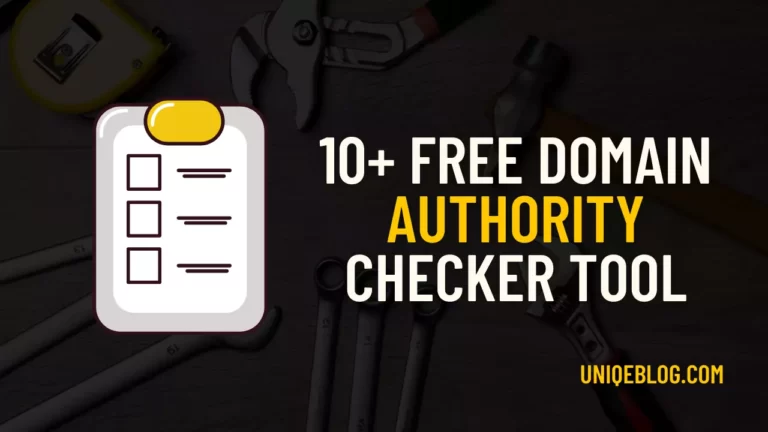 10 best free Domain authority checker