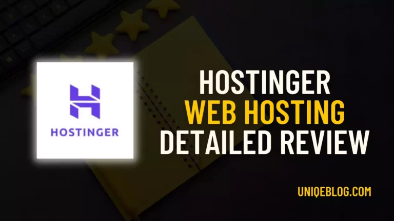 hostinger review | why host site on hostinger hosting?