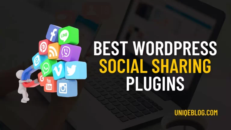 Top 5 Best WordPress social sharing plugins