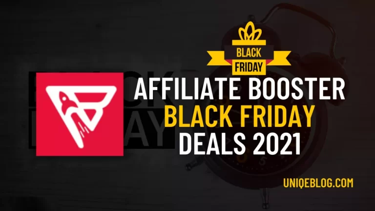 Affiliate Booster Black Friday Deals 2021: up to 50% off