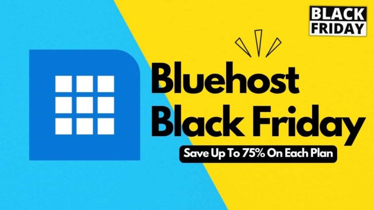 Bluehost Black Friday Deals 2024: Get 75% OFF + Domain 😱