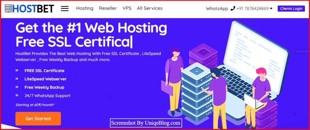 Hostbet web hosting