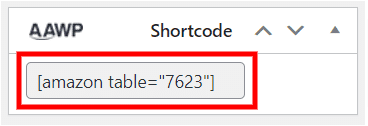 aawp shortcode